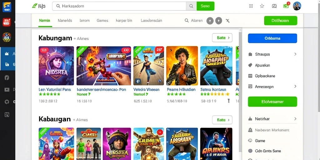ggg888 - Screen shot memberi contoh karakter dengan kemampuan unik.